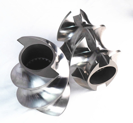 JSW CMP335 PPおよびPE二軸押出機用ペットフード業界向けプラスチックスクリューとバレル
