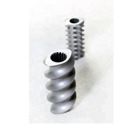 二軸押出機部品 TEX65 スクリュー 良好な機械加工性