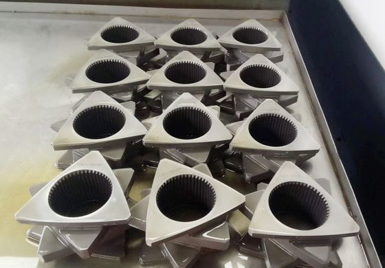 高い耐食性の双生児ねじ押出機はTEX54のための押出機ねじ要素を分けます