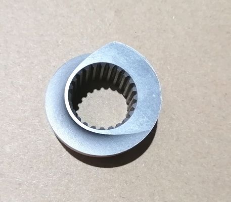 バキューム消化 極限硬さ HRC58-62性能を持つツインスクロールエクストルーション部品