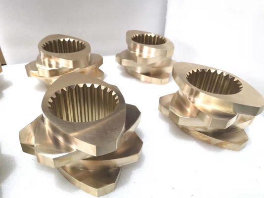 SUS440C ツインスクロールエクストルーション部品 プラスチック機械用スクロールセグメント