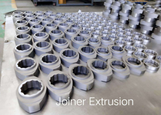 直径150mm パフフード ツインスクリュー エクストルーダー 粒剤用のスクリューセグメント
