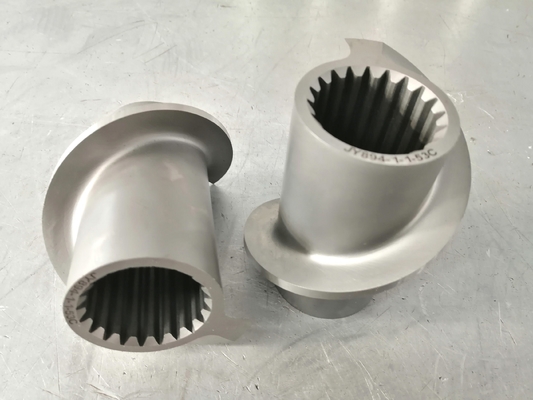 OD 247.9mm 250 ペット食品産業用ツインスクリューエクストルーダースクリューセグメント