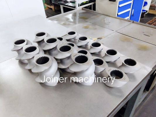 ZE77銀の一群は要素を、押出機ねじ材料HRC58 - 62硬度ねじで締めます