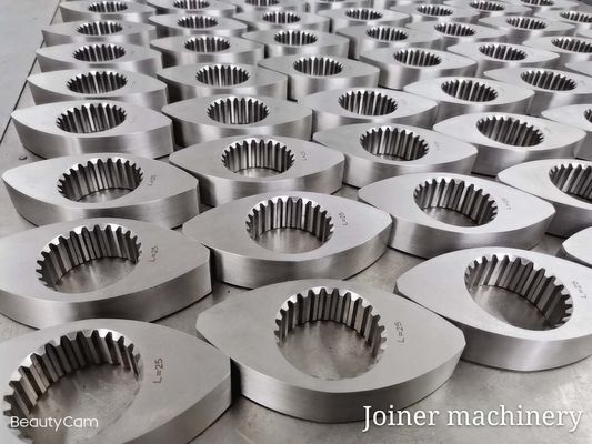 JSWの鋼鉄は石油化学製品のPPEプロダクトのための押出機ねじ要素を働かせる