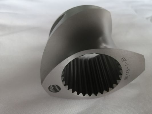 PM HIP ZME 石油化学工場のダブルエクストルーダーのための材料混合スクリュー要素