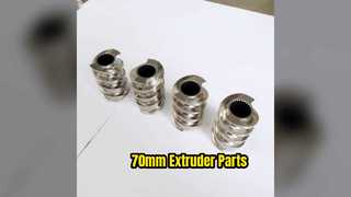 70mm 二軸押出機要素の高い耐摩耗性