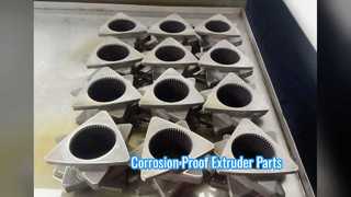 二軸スクリュー押出機は高い耐食性を分けます