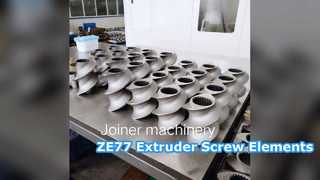 ZE77 押出機スクリュー要素 HRC58-62 最高品質